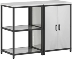 Virtuvės saugojimo rinkinys 2 pcs Sidabro Nerūdijantis Plienas