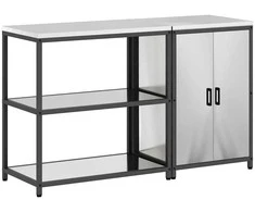 Virtuvės saugojimo rinkinys 2 pcs Sidabro Nerūdijantis Plienas