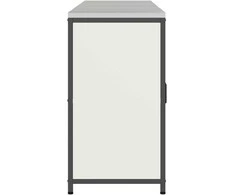 Virtuvės saugojimo rinkinys su lentyna su saugykla 3 pcs Balta