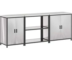 Virtuvės saugojimo rinkinys 3 pcs Sidabro Nerūdijantis Plienas