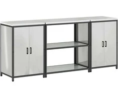 Virtuvės saugojimo rinkinys HATTEM 3 pcs Sidabrinė