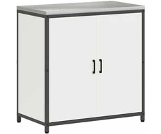 Virtuvės saugojimas HATTEM Balta 90 x 50 x 92 cm Plienas