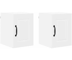 Sieninė spintelė PORTO 2 pcs Balta 30 x 31 x 40 cm