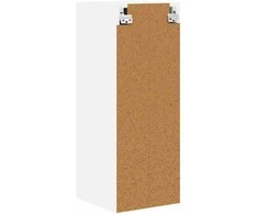Sieninė spintelė PORTO 2 pcs Balta 30 x 31 x 80 cm