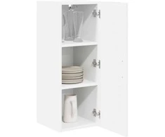 Sieninė spintelė LUCCA 2 pcs Balta 30 x 31 x 80 cm