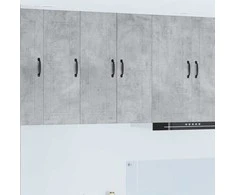Indaplovės plokštė 2 pcs Betono pilka 30 x 31 x 80 cm