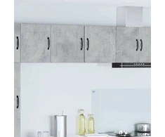 Sieninė spintelė PORTO 2 pcs Betono pilka 40 x 31 x 40 cm