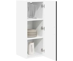 Indaplovės plokštė Lucca 2 pcs Juoda 30 x 31 x 80 cm