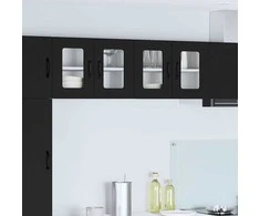 Indaplovės plokštė 2 pcs Juoda 60 x 31 x 40 cm Apdirbta mediena
