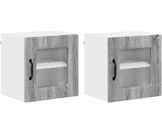 Indaplovės plokštė Kalmar 2 pcs Pilkas Sonoma 40 x 31 x 40 cm