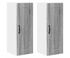 Virtuvės spintelė Kalmar 2 pcs Pilkas Sonoma 30 x 31 x 80 cm