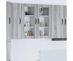 Indaplovės plokštė Lucca 2 pcs Pilka sonoma ąžuolo