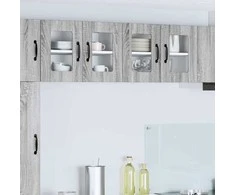 Indaplovės plokštė Lucca 2 pcs Pilka sonoma ąžuolo