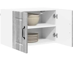 Sieninė spintelė PORTO 2 pcs Pilkas Sonoma 60 x 31 x 40 cm