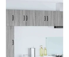 Sieninė spintelė PORTO 2 pcs Pilkas Sonoma 60 x 31 x 40 cm