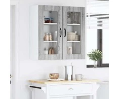 Indaplovės plokštė Kalmar 2 pcs Pilkas Sonoma 40 x 31 x 80 cm