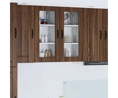 Indaplovės plokštė Lucca 2 pcs Ruda ąžuolo 40 x 31 x 80 cm
