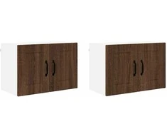 Indaplovės plokštė 2 pcs Rudas ąžuolas 60 x 31 x 40 cm