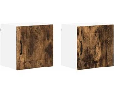 Sieninė spintelė LUCCA 2 pcs Dūminio ąžuolo 40 x 31 x 40 cm
