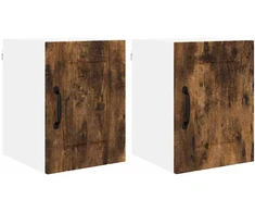 Sieninė spintelė LUCCA 2 pcs Dūminio ąžuolo 30 x 31 x 40 cm