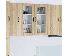 Indaplovės plokštė Lucca 2 pcs Sonoma ąžuolas 40 x 31 x 80 cm