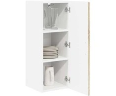 Sieninė spintelė LUCCA 2 pcs Sonoma ąžuolas 30 x 31 x 80 cm