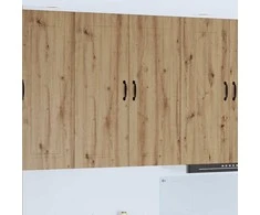 Sieninė spintelė PORTO Amatininkų ąžuolas 80 x 31 x 100 cm