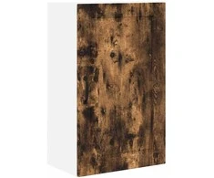 Indaplovės plokštė su lentyna Rūkyta ąžuolas 50 x 31 x 80 cm