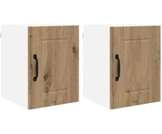 Sieninė spintelė LUCCA 2 pcs Artisano ąžuolo 30 x 31 x 40 cm