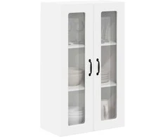 Sieninis stiklinis kabinetas PORTO Balta 60 x 31 x 100 cm