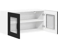 Indaplovės plokštė Lucca Juoda 80 x 31 x 40 cm Apdirbta mediena
