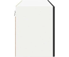 Indaplovės plokštė Juoda 80 x 31 x 40 cm Apdirbta mediena