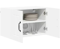 Virtuvės sieniniai spintelės Lucca 2 pcs Itin blizgi balta