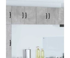 Sieninė spintelė LUCCA 2 pcs Betono pilka 60 x 31 x 40 cm
