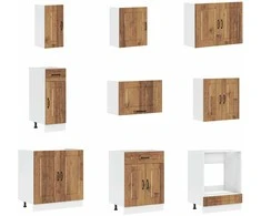 Virtuvės spintelė Kalmar Senas medis 80 x 46 x 81,5 cm