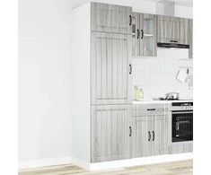 virtuvės spinta "Lucca" Pilka Sonoma Engineered Wood