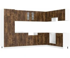 Virtuvės spintelė Kalmar 2 pcs Ruda 80 x 46 x 81.5 cm