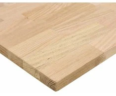 virtuvės stalviršis 40x63,5x2,7 cm ąžuolo masyvo stačiakampis