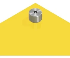 Virtuvės atbraila 2 pcs Geltona 100 x 50 cm grūdintas stiklas