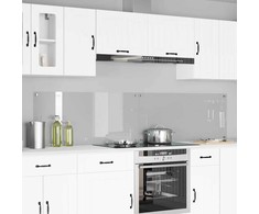 Virtuvės atbraila 2 pcs Skaidrus 110 x 50 cm grūdintas stiklas