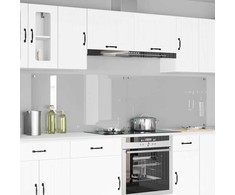Virtuvės atbraila 2 pcs Skaidrus 110 x 60 cm grūdintas stiklas
