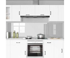 Virtuvės atbraila 2 pcs Skaidrus 110 x 60 cm grūdintas stiklas