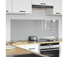 Virtuvės atbraila 2 pcs Šviesiai pilka 70 x 50 cm