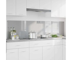 Virtuvės atbraila 2 pcs Šviesiai pilka 100 x 50 cm