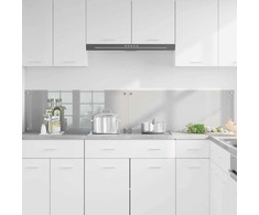 Virtuvės atbraila 2 pcs Šviesiai pilka 100 x 40 cm