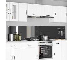 Virtuvės atbraila 2 pcs Tamsiai pilka 120 x 50 cm
