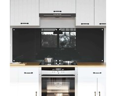 Virtuvės atbraila 2 pcs Tamsiai pilka 80 x 60 cm