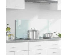 Virtuvės atbraila Pienas 90 x 40 cm grūdintas stiklas