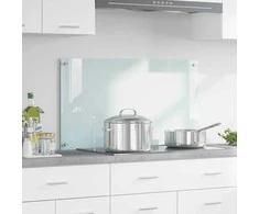 Virtuvės atbraila Pienas 90 x 50 cm grūdintas stiklas