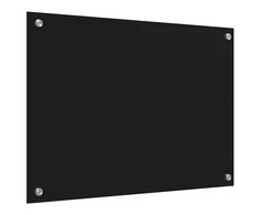 Virtuvės atbraila Juoda 70 x 50 cm grūdintas stiklas